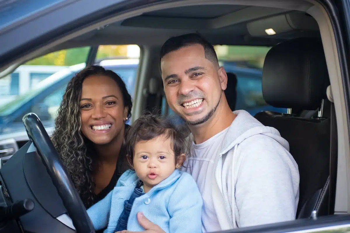 famille  voiture